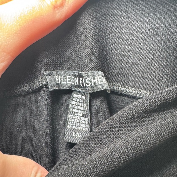 Eileen Fisher Black Pants size Large - Picture 3 of 4
